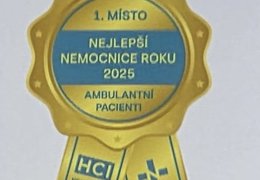 KHN získala od ambulantních pacientů titul Nejlepší nemocnice roku 2025 