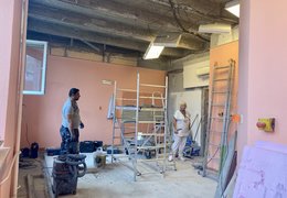 Příprava zázemí pro nový rentgen je v plném proudu