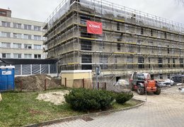 Stavba nového pavilonu ortopedie je skoro hotová Stavba nového pavilonu ortopedie je skoro hotová