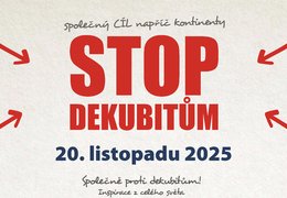 Akce pro veřejnost: 20. listopadu STOP DEKUBITŮM!