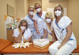 Darované dermagely potěšily naše zdravotníky