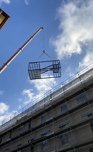 Druhý modul ve vzduchu