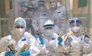 Zmrzlinové osvěžení přišlo našim zdravotníkům vhod.