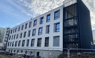 Stavba pavilonu skončila. Trvala pět měsíců.