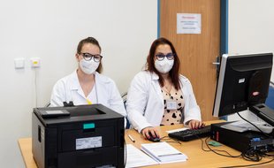 Administrace zájemců probíhá v čekárně. Foto: Milan Haluška