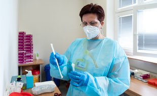 Náš tým zvládne otestovat 30 lidí za hodinu. Foto: Milan Haluška