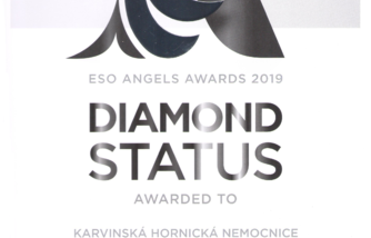 Ocenění Iktového centra - Ocenění ESO Angels Diamond Awards 2019